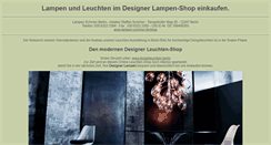 Desktop Screenshot of lampen-schirner.de